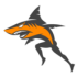 Logo Chicago's Lakeshore Landsharks and Ladybugs OhioStreetBeach SkylineSwim Club